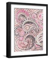 Paisley Print I-Yvette St. Amant-Framed Art Print