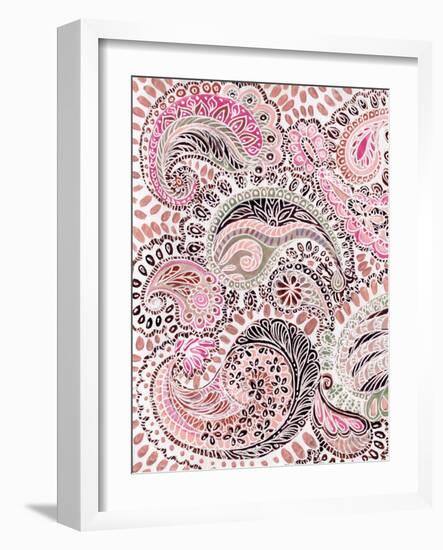 Paisley Print I-Yvette St. Amant-Framed Art Print