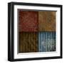 Paisley Squares II-Patricia Pinto-Framed Art Print