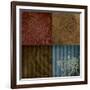 Paisley Squares II-Patricia Pinto-Framed Art Print