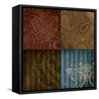 Paisley Squares II-Patricia Pinto-Framed Stretched Canvas