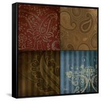 Paisley Squares II-Patricia Pinto-Framed Stretched Canvas