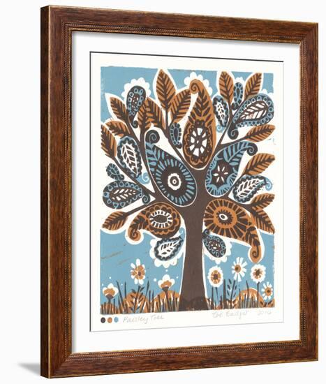 Paisley Tree-Zoe Badger-Framed Giclee Print