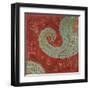 Paisley Wave II-Patricia Pinto-Framed Art Print