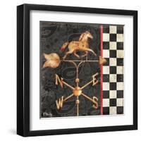 Paisley Weathervanes I-Paul Brent-Framed Art Print