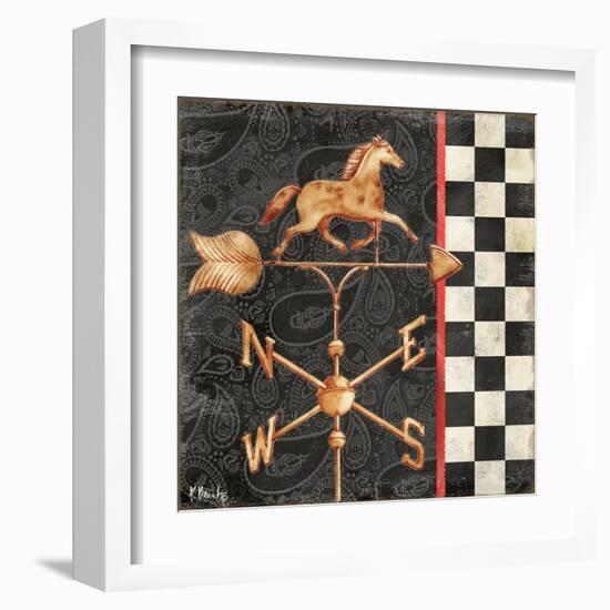 Paisley Weathervanes I-Paul Brent-Framed Art Print