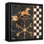 Paisley Weathervanes I-Paul Brent-Framed Stretched Canvas