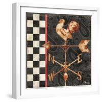 Paisley Weathervanes II-Paul Brent-Framed Art Print