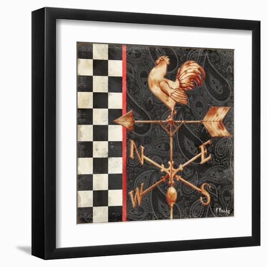 Paisley Weathervanes II-Paul Brent-Framed Art Print