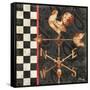 Paisley Weathervanes II-Paul Brent-Framed Stretched Canvas