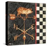 Paisley Weathervanes III-Paul Brent-Stretched Canvas