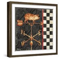 Paisley Weathervanes III-Paul Brent-Framed Art Print