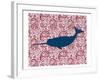 Paisley Whale 2-Kimberly Allen-Framed Art Print