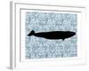 Paisley Whale 3-Kimberly Allen-Framed Art Print