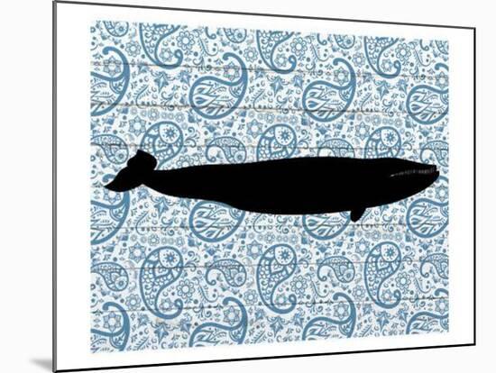 Paisley Whale 3-Kimberly Allen-Mounted Art Print