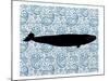 Paisley Whale 3-Kimberly Allen-Mounted Art Print