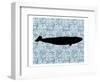 Paisley Whale 3-Kimberly Allen-Framed Art Print