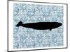 Paisley Whale 3-Kimberly Allen-Mounted Art Print