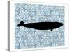 Paisley Whale 3-Kimberly Allen-Stretched Canvas