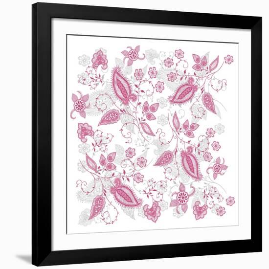 Paisley-Maria Trad-Framed Giclee Print