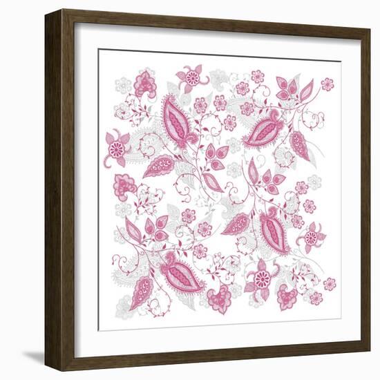 Paisley-Maria Trad-Framed Giclee Print