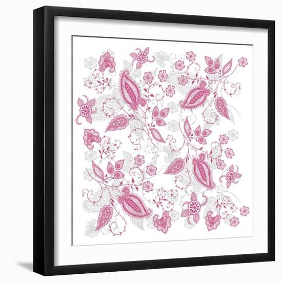 Paisley-Maria Trad-Framed Giclee Print