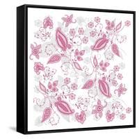 Paisley-Maria Trad-Framed Stretched Canvas