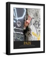 Paix (French Translation)-null-Framed Photo