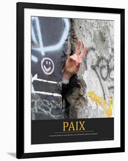 Paix (French Translation)-null-Framed Photo