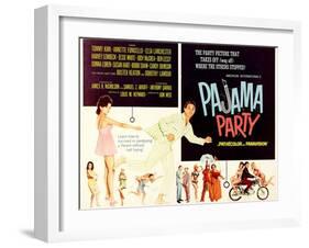 Pajama Party, Annette Funicello, Tommy Kirk, 1964-null-Framed Art Print