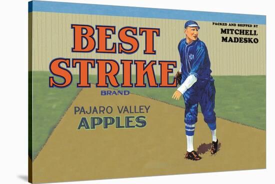 Pajaro Valley Apples: Best Strike Brand-null-Stretched Canvas