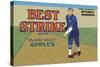 Pajaro Valley Apples: Best Strike Brand-null-Stretched Canvas