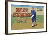 Pajaro Valley Apples: Best Strike Brand-null-Framed Art Print