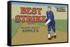 Pajaro Valley Apples: Best Strike Brand-null-Framed Stretched Canvas