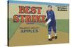 Pajaro Valley Apples: Best Strike Brand-null-Stretched Canvas