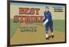 Pajaro Valley Apples: Best Strike Brand-null-Framed Art Print