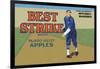 Pajaro Valley Apples: Best Strike Brand-null-Framed Art Print