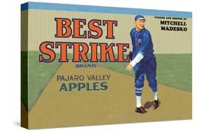 Pajaro Valley Apples: Best Strike Brand-null-Stretched Canvas
