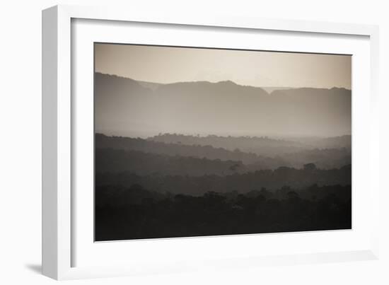 Pakaraima Mountains and Rainforest, Guyana-Pete Oxford-Framed Photographic Print