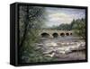 Pakenham Bridge Spring-Kevin Dodds-Framed Stretched Canvas