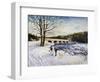 Pakenham Bridge Winter-Kevin Dodds-Framed Giclee Print