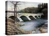Pakenham Bridge-Kevin Dodds-Stretched Canvas