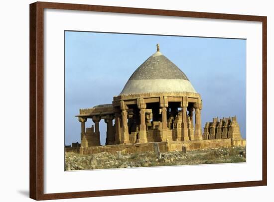 Pakistan, Chaukundi Ruins and Tombs, in Region of Sindh, Indus Civilization-null-Framed Giclee Print