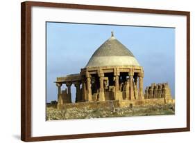 Pakistan, Chaukundi Ruins and Tombs, in Region of Sindh, Indus Civilization-null-Framed Giclee Print