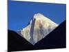 Pakistan, Gilgit-Baltistan, Hunza Valley, Karimabad, Golden Peak, also known as Spantik, Seen at Su-Nick Ledger-Mounted Photographic Print
