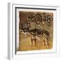 Pakistan, Mohenjo-Daro, Steatite Seal Depicting an Indian Rhinoceros-null-Framed Giclee Print