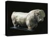 Pakistan, Mohenjo-Daro, Terracotta Bull Figurine-null-Stretched Canvas