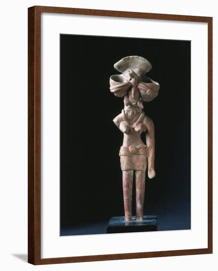 Pakistan, Mohenjo-Daro, Terracotta Figurine-null-Framed Giclee Print