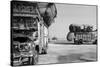 Pakistan, Truck on the Baluchistan Road-Bruno Morandi-Stretched Canvas