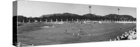 Pakistan Vs. Australia During Field Hockey at Olympics-null-Stretched Canvas